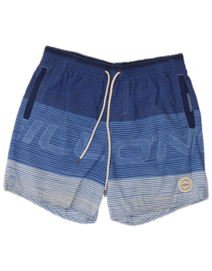 Bañador O'Neill Hombre con Estampado de Rayas Azul Medio