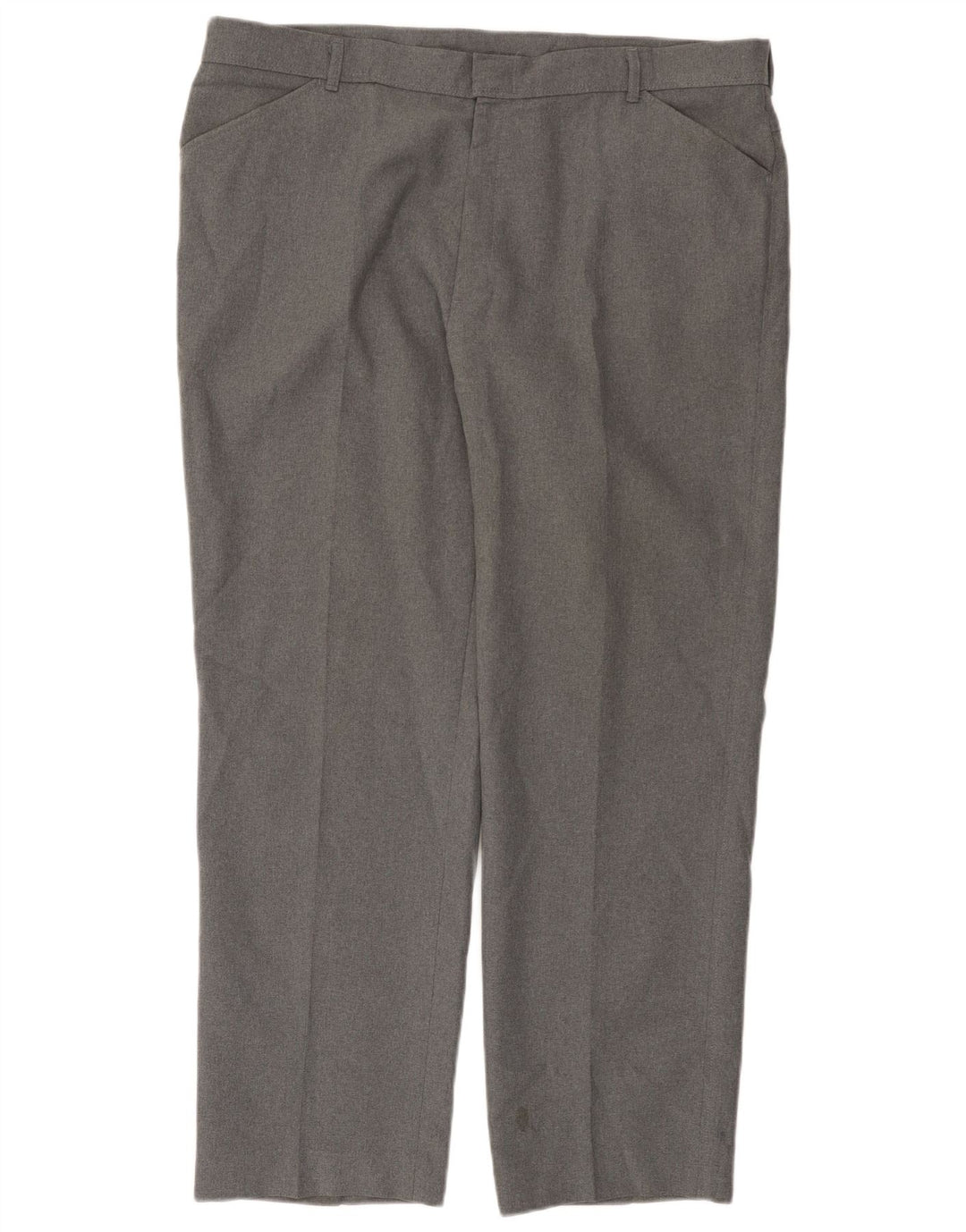 FARAH Pantalones informales rectos para hombre W40 L30 Gris