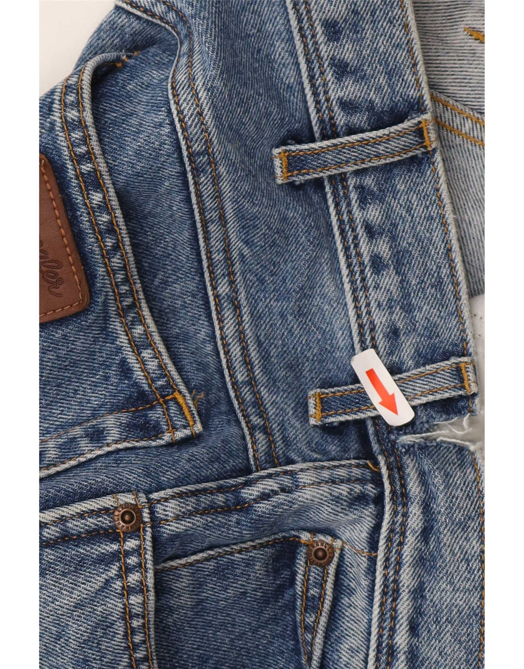 Wrangler Vaqueros rectos de corte regular para hombre W34 L32 Algodón azul