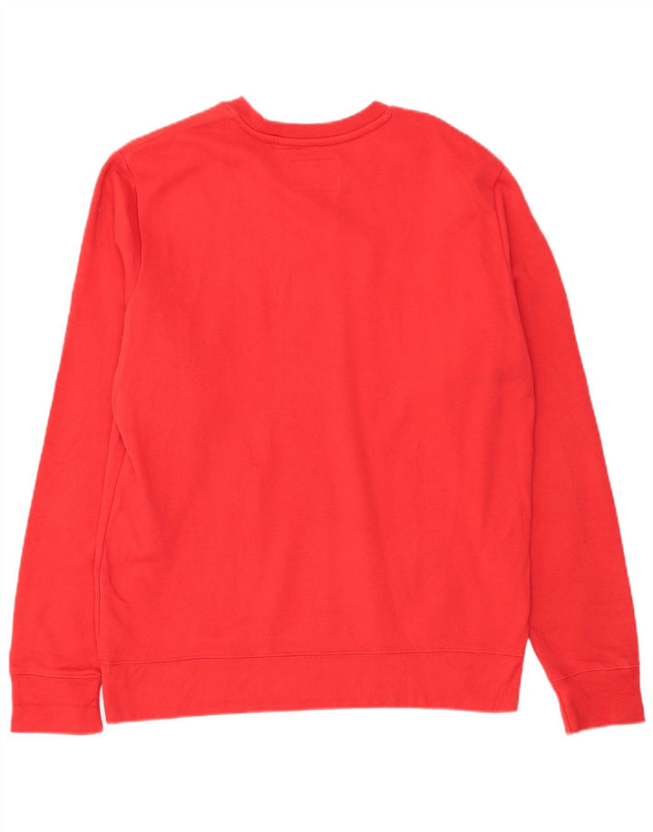CHAMPION Mens Sweatshirt Jumper Medium Red Cotton