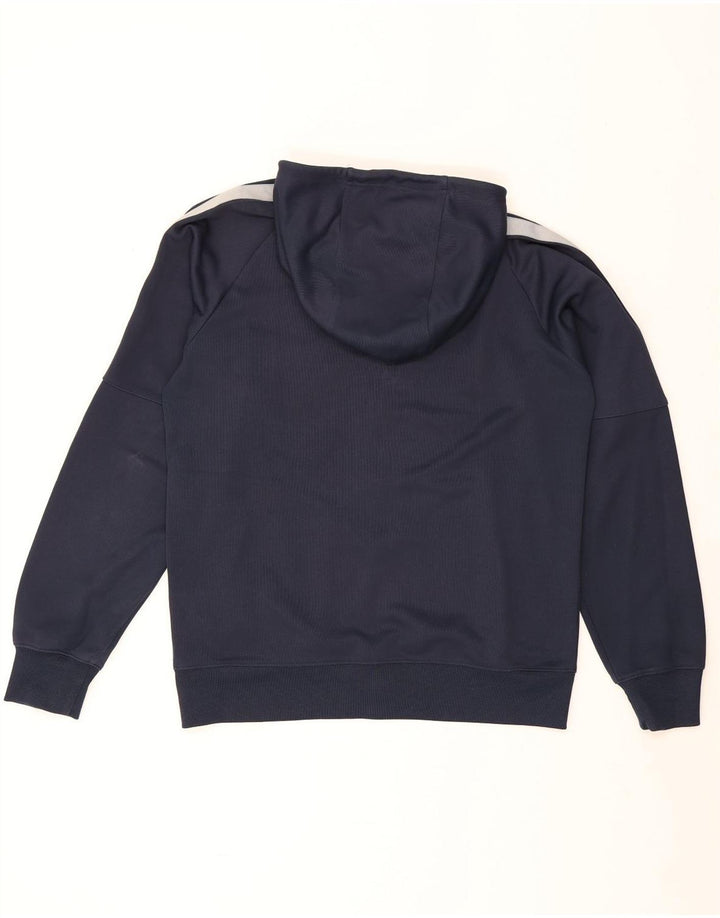 Nike - Sudadera con capucha y cremallera para hombre, color azul marino medio, poliéster