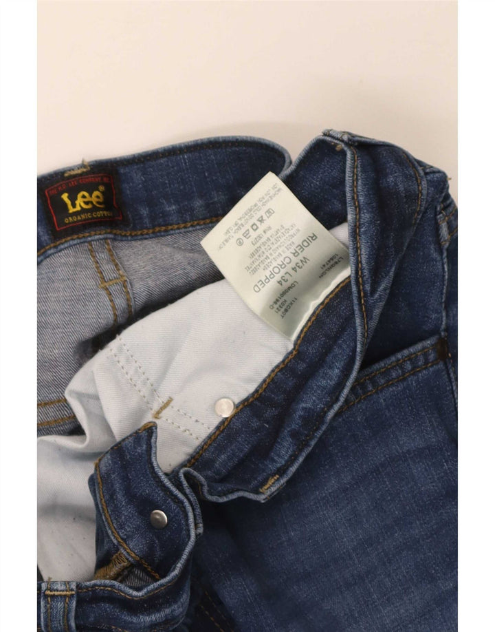 Vaqueros Lee Rider Slim para hombre W34 L30 Algodón azul