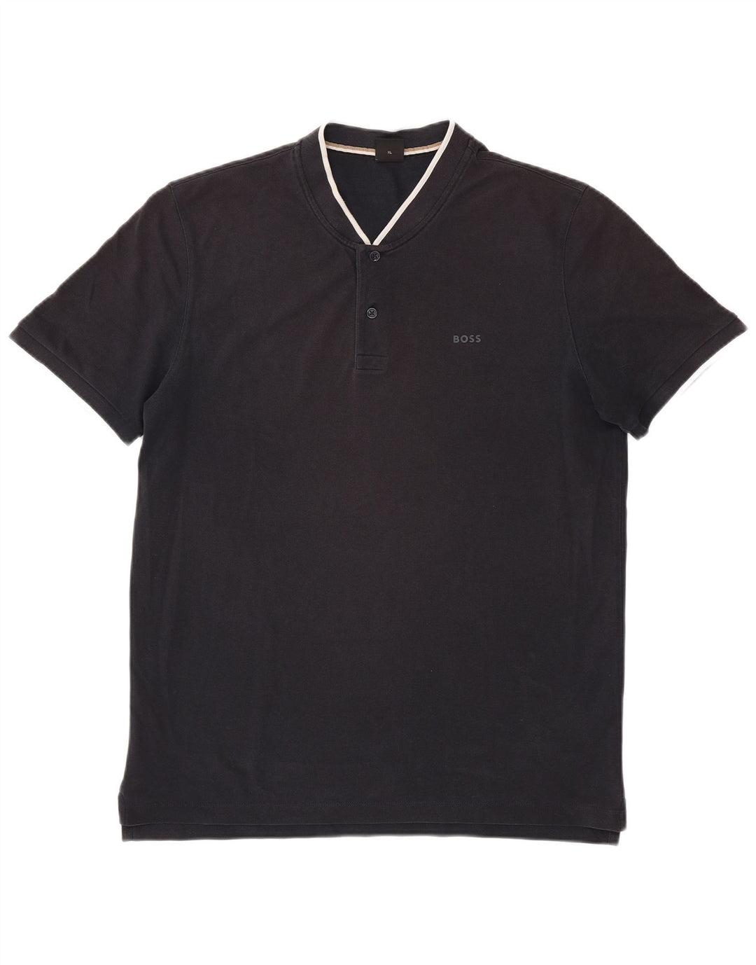 Polo Hugo Boss Hombre XL Rayas Negras