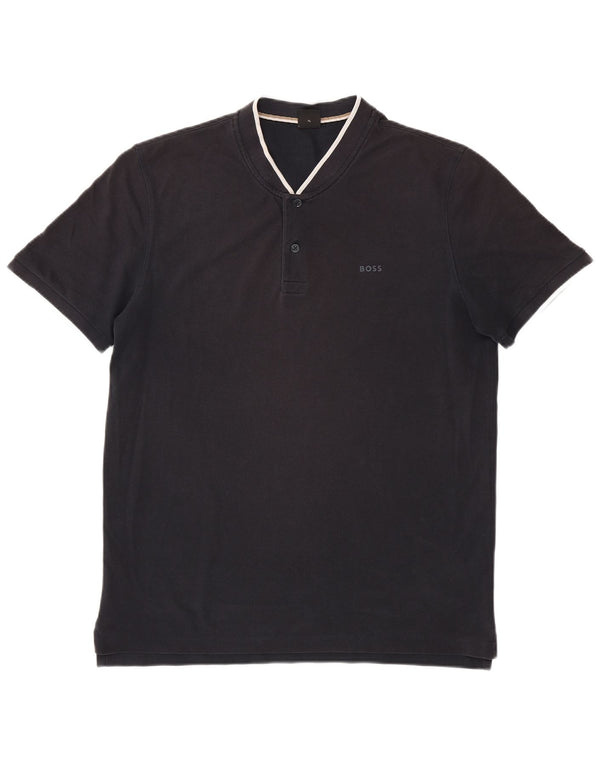 Polo Hugo Boss Hombre XL Rayas Negras