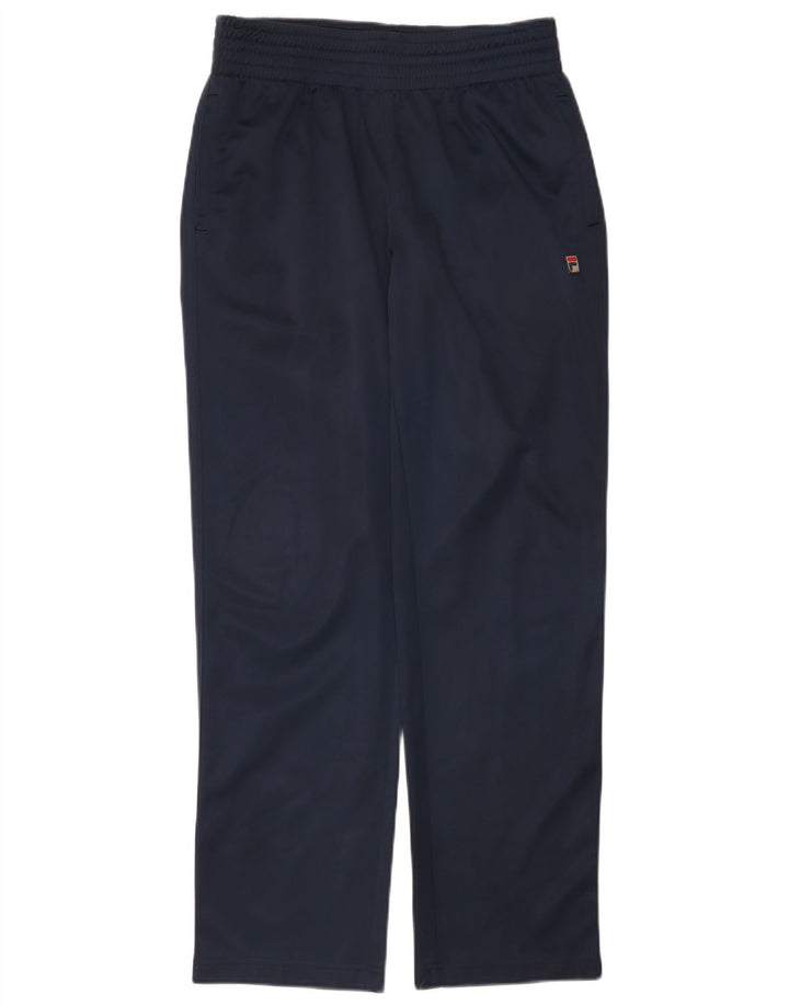 Fila Pantalones de chándal para mujer UK 12 Medium Azul marino Poliéster