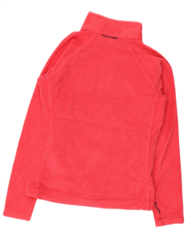 Columbia Chaqueta polar para mujer UK 40 Mediano Rojo Poliéster
