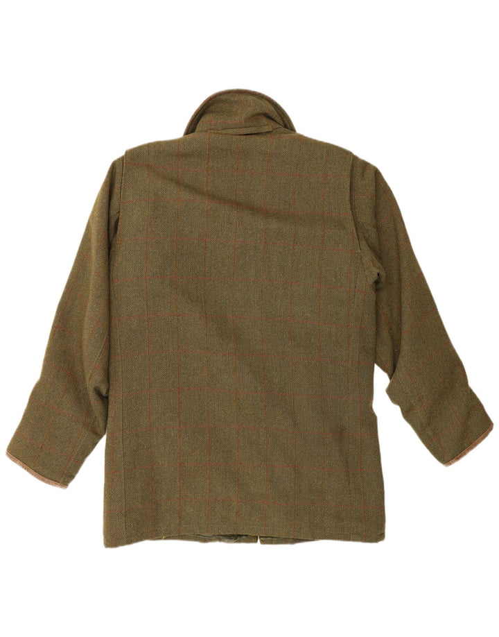 Musto Chaqueta utilitaria Performance para hombre UK 38 Medium Khaki Check Lana nueva