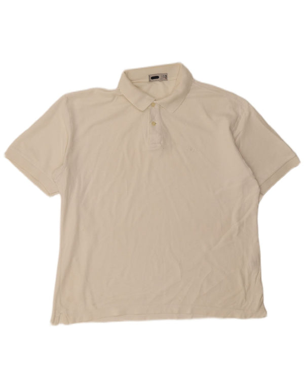 Fila Polo Hombre Blanco Grande
