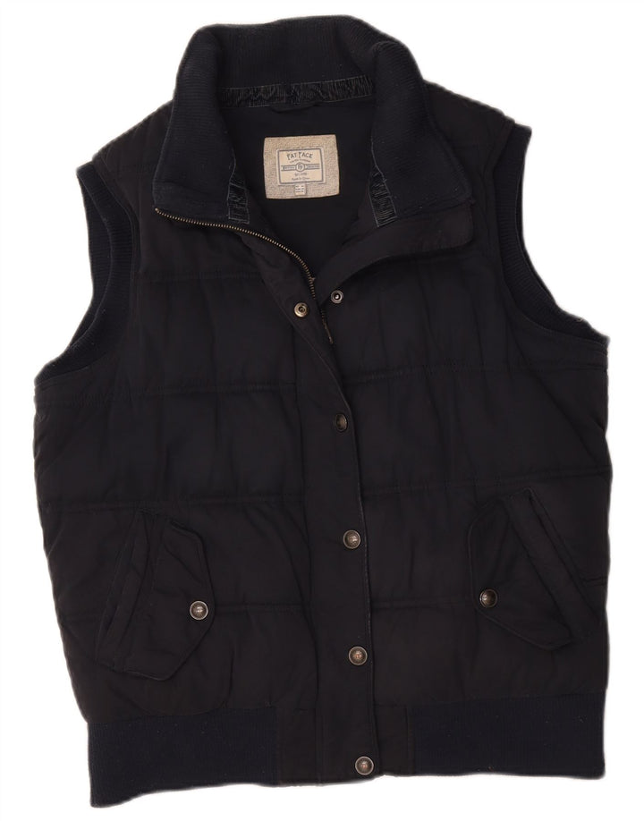 Chaleco acolchado para mujer Fat Face UK 44 Grande Poliéster azul marino