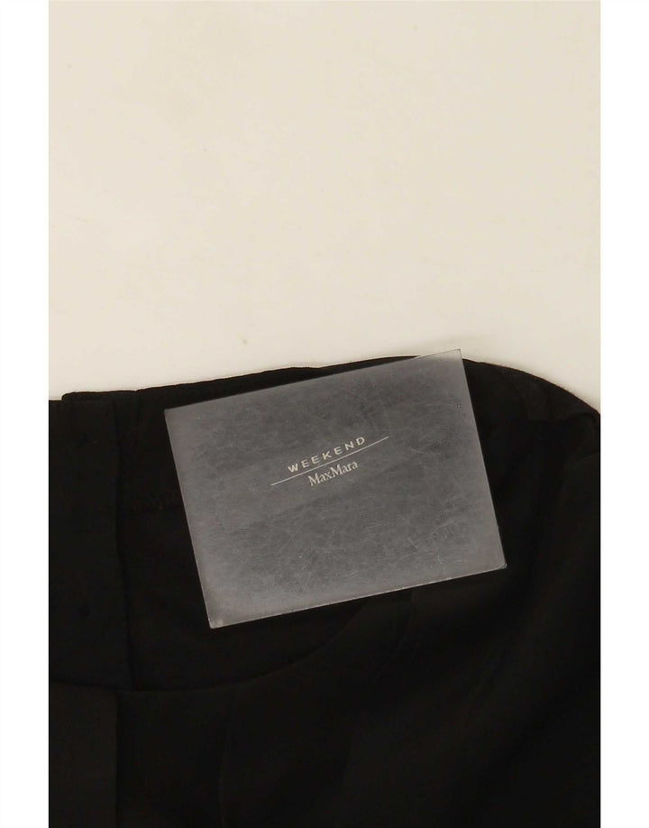 Max Mara Blusa sin mangas de fin de semana para mujer UK 46 Grande Negro
