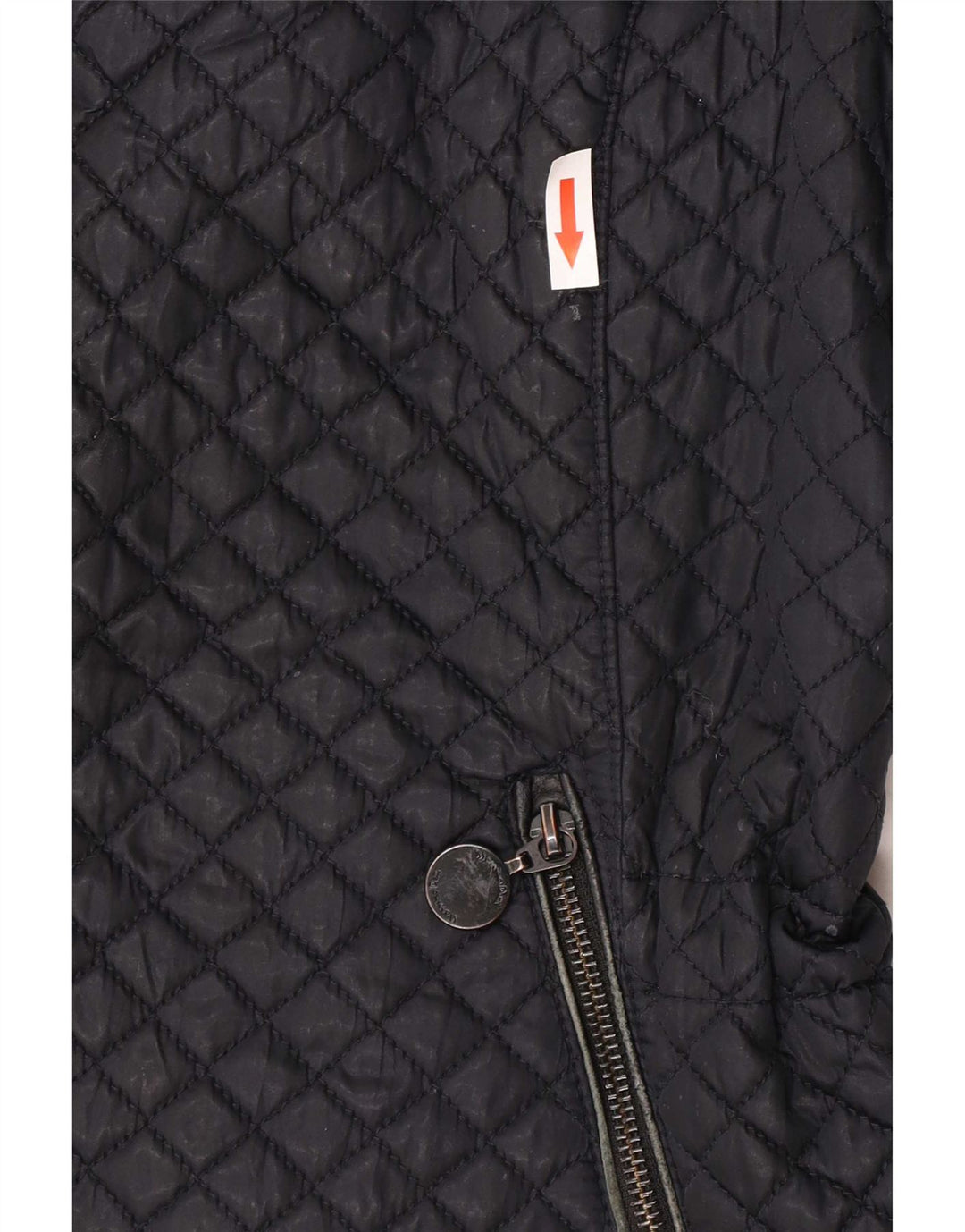 Massimo Dutti Chaleco Acolchado Mujer ES 40 XL Poliéster Negro