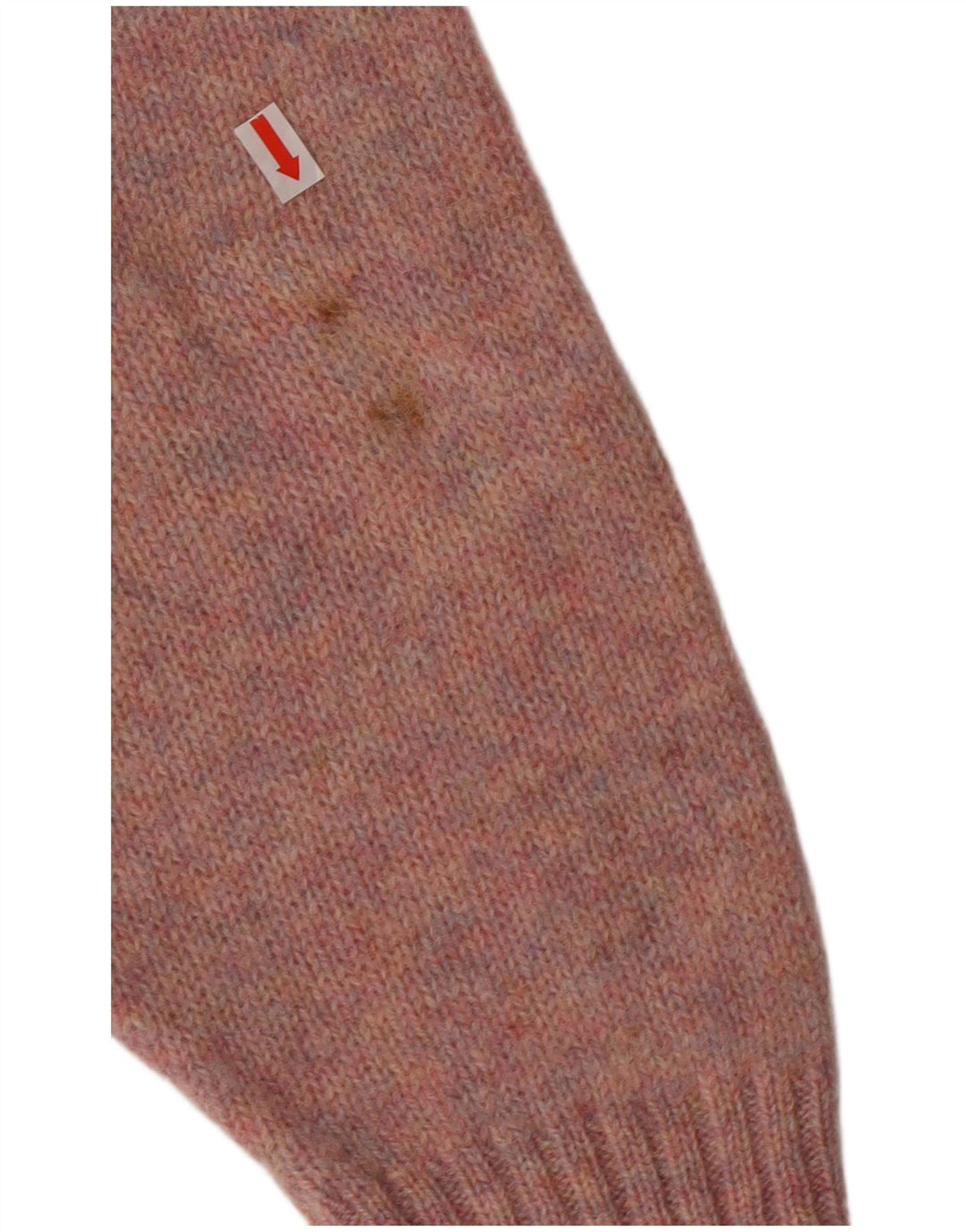 Jersey MC Kenzy Hombre con Cuello Redondo de Lana Rosa Medio