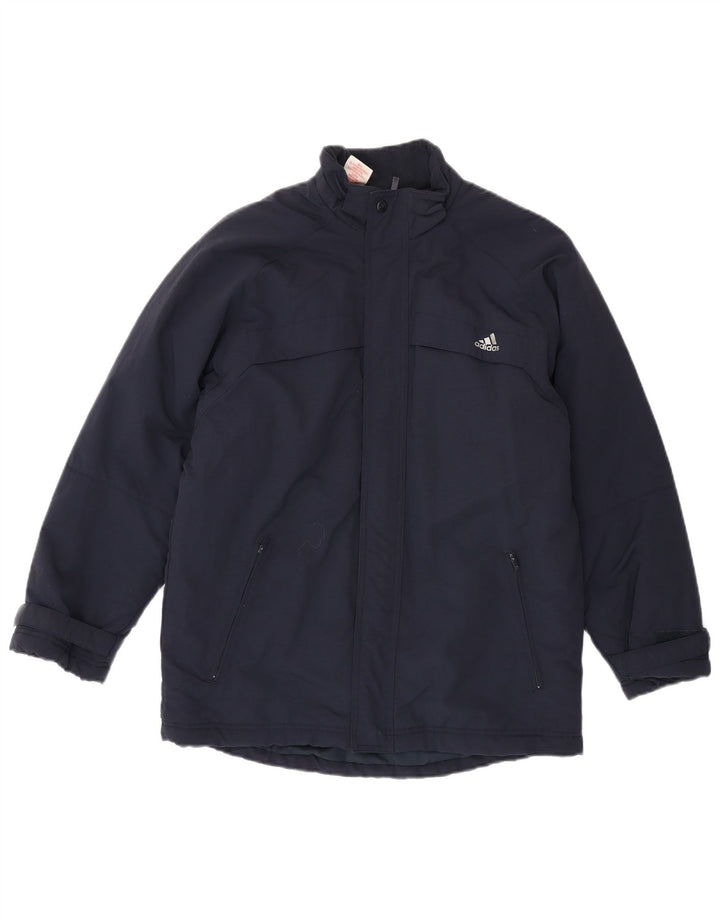 Adidas Chaqueta cortavientos gráfica para niño 13-14 años Azul marino Poliamida