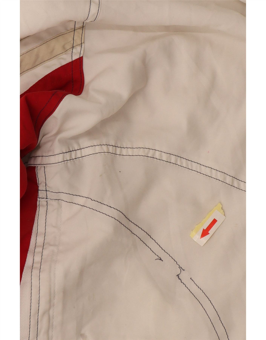 LOTTO Chaqueta de chándal para hombre IT 50 Medium White Colorblock