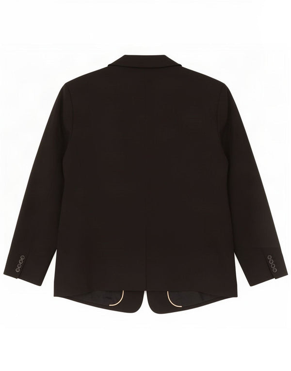 Chaqueta tipo blazer de 1 botón para mujer Michael Kors US 22 3XL Poliéster negro moderno