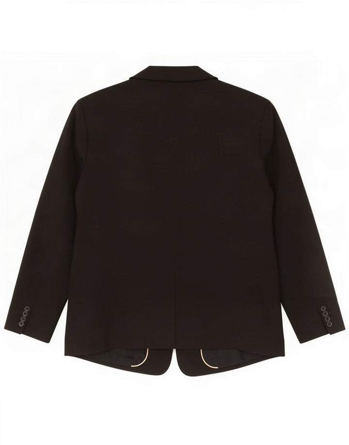 Chaqueta tipo blazer de 1 botón para mujer Michael Kors US 22 3XL Poliéster negro moderno