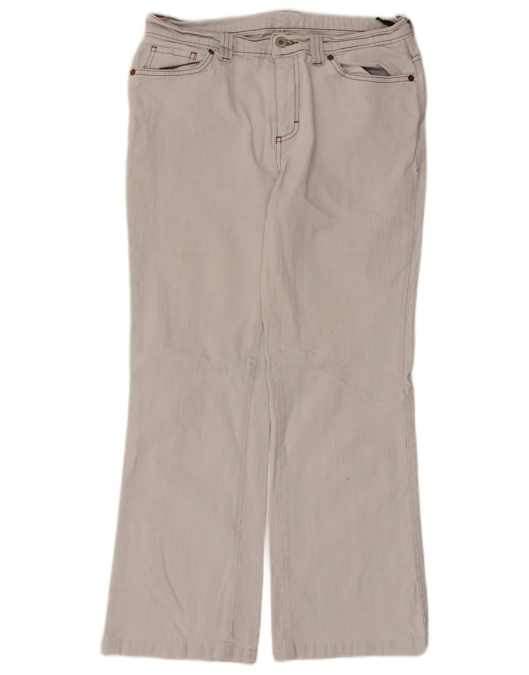 Marks & Spencer Vaqueros Bootcut para Mujer UK 12 Medium W30 L26 Algodón Azul