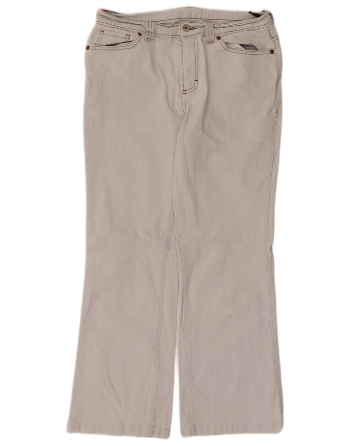 Marks & Spencer Vaqueros Bootcut para Mujer UK 12 Medium W30 L26 Algodón Azul