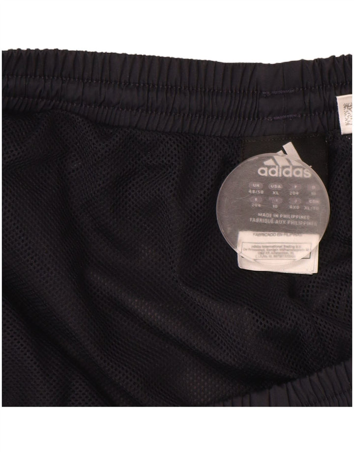 ADIDAS Pantalones de chándal para hombre Joggers UK 48/50 XL Negro Poliéster