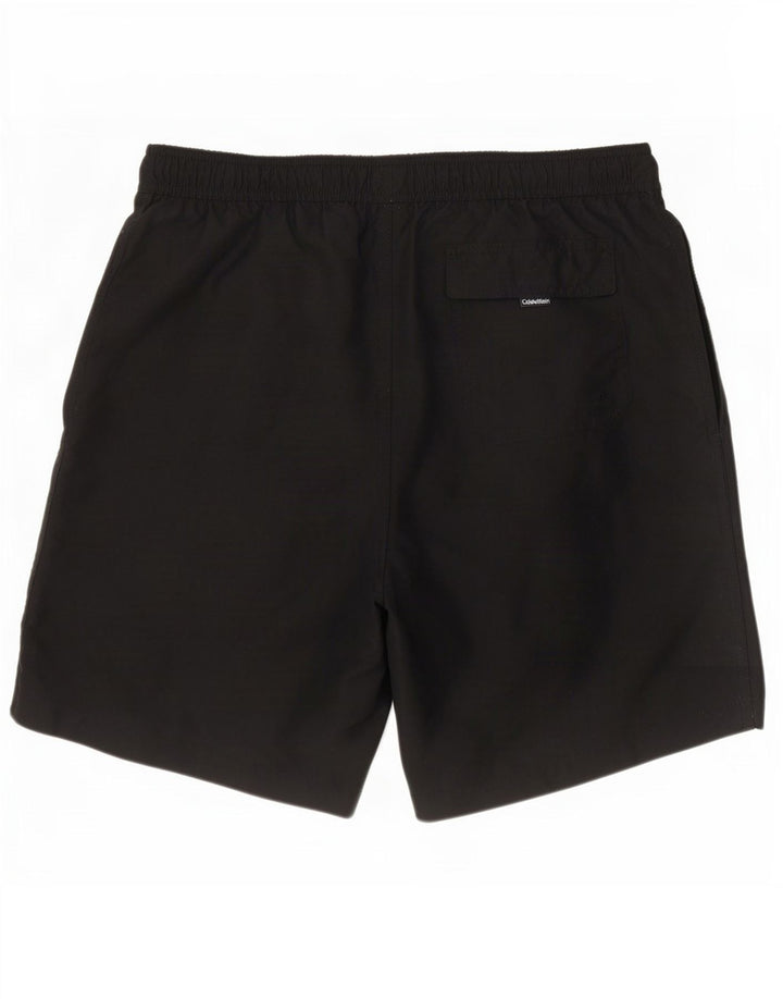 Bañador Calvin Klein Hombre Poliéster Negro Mediano