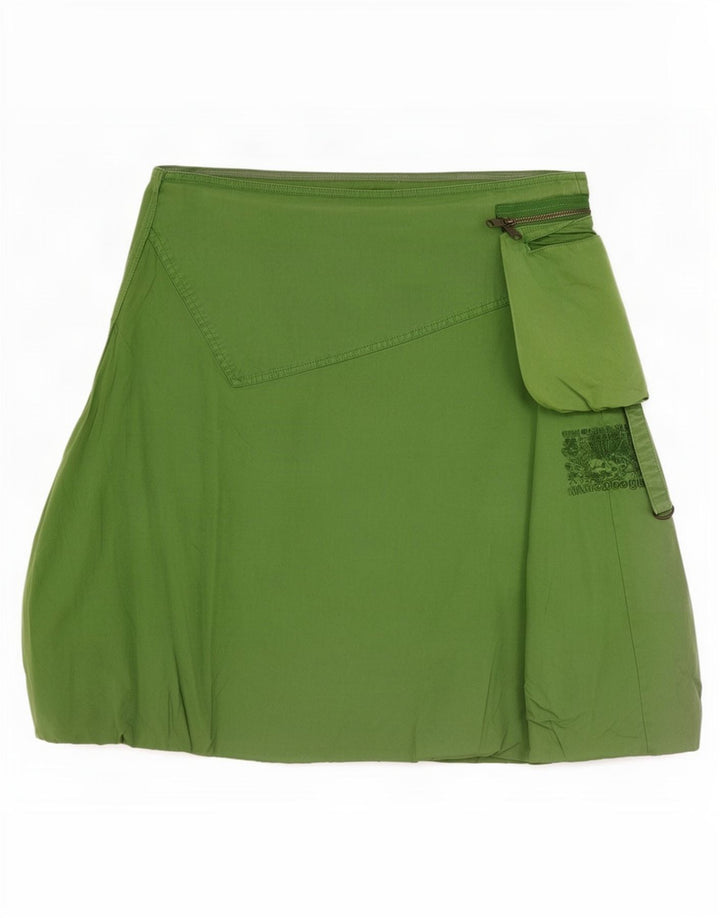 Falda Desigual Mujer Bubble EU 38 Medium W30 Verde
