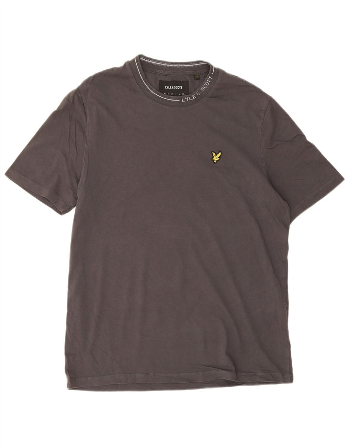Camiseta Lyle & Scott Hombre Top Algodón Gris Medio