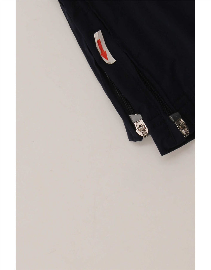 Fila Pantalón impermeable para hombre XL Azul marino Colorblock Poliéster