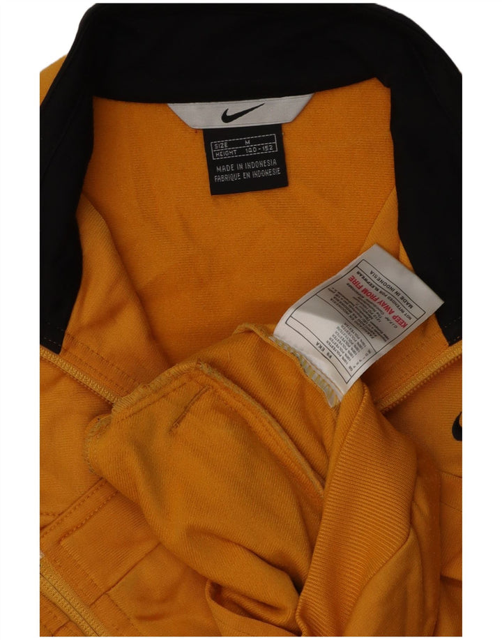 Nike Chaqueta de chándal para niño 10-11 años Mediana Amarillo Poliéster