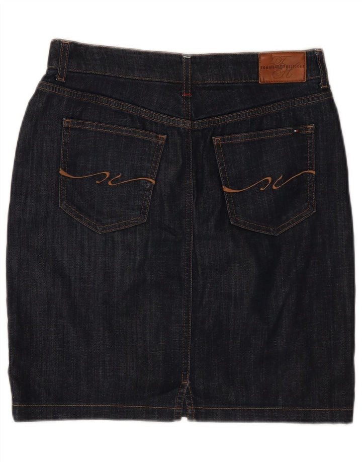 Falda Vaquera Tommy Hilfiger Mujer W28 Azul Marino Medio