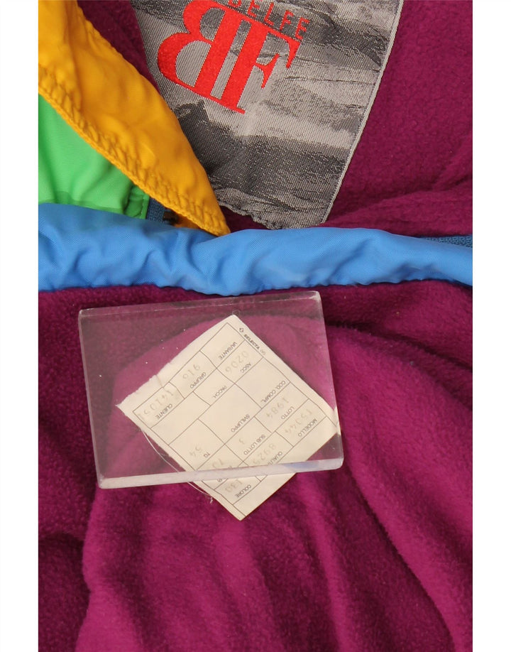 BELFE Chaqueta de esquí para hombre IT 54 2XL Azul Colorblock Poliéster