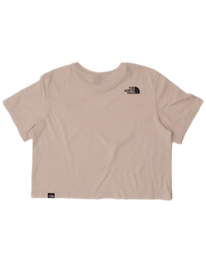 The North Face - Camiseta corta para mujer, talla 40, talla M, color blanco
