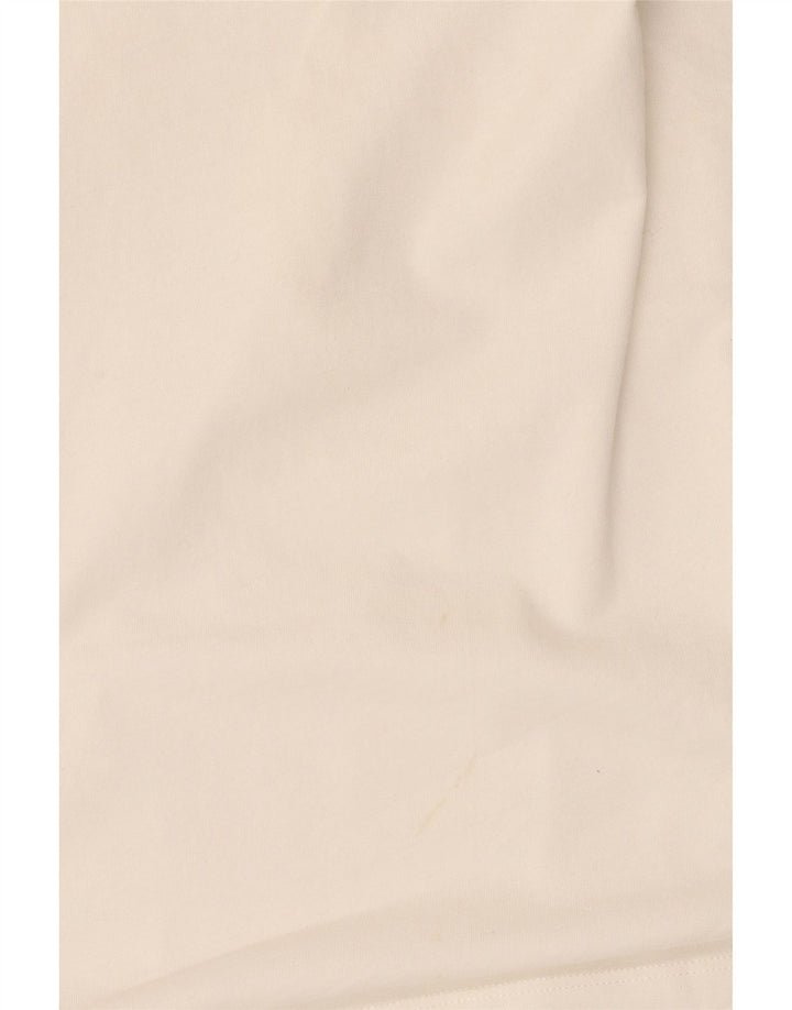 Moschino Blusa extragrande para mujer UK 20 2XL Algodón blanco