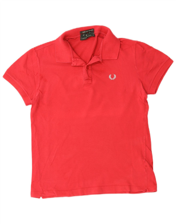 Polo Fred Perry Hombre Algodón Rojo Medio