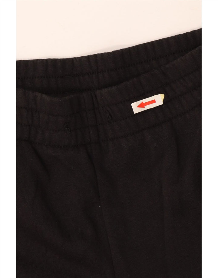 ADIDAS Pantalones de chándal para mujer Joggers UK 12/14 Mediano Negro Algodón