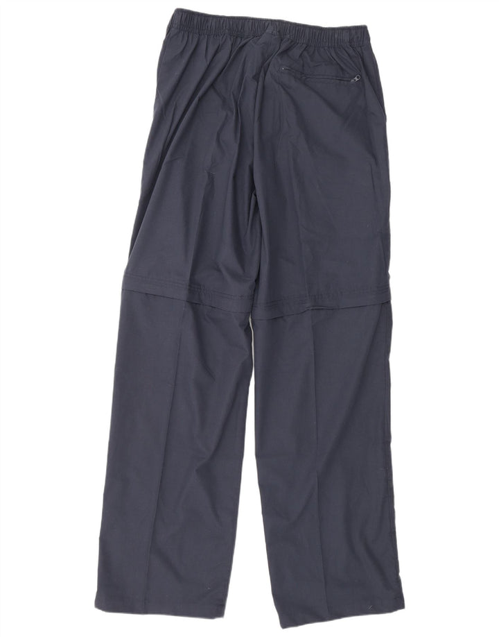 Pantalón Cargo Recto Asics Hombre XL W36 L34 Poliéster Azul Marino
