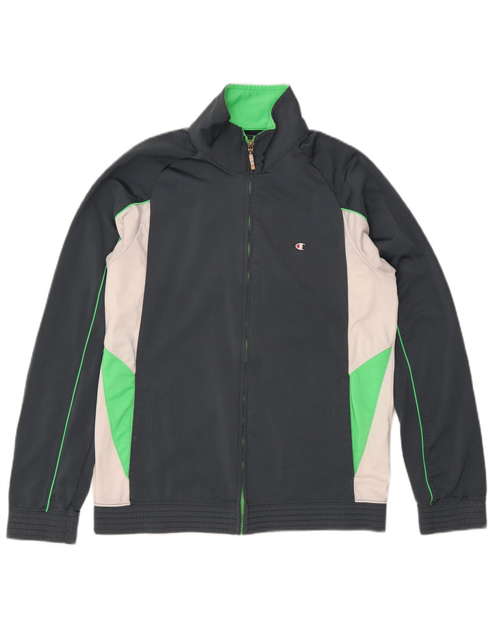 CHAMPION Chándal completo para hombre, talla grande, color negro