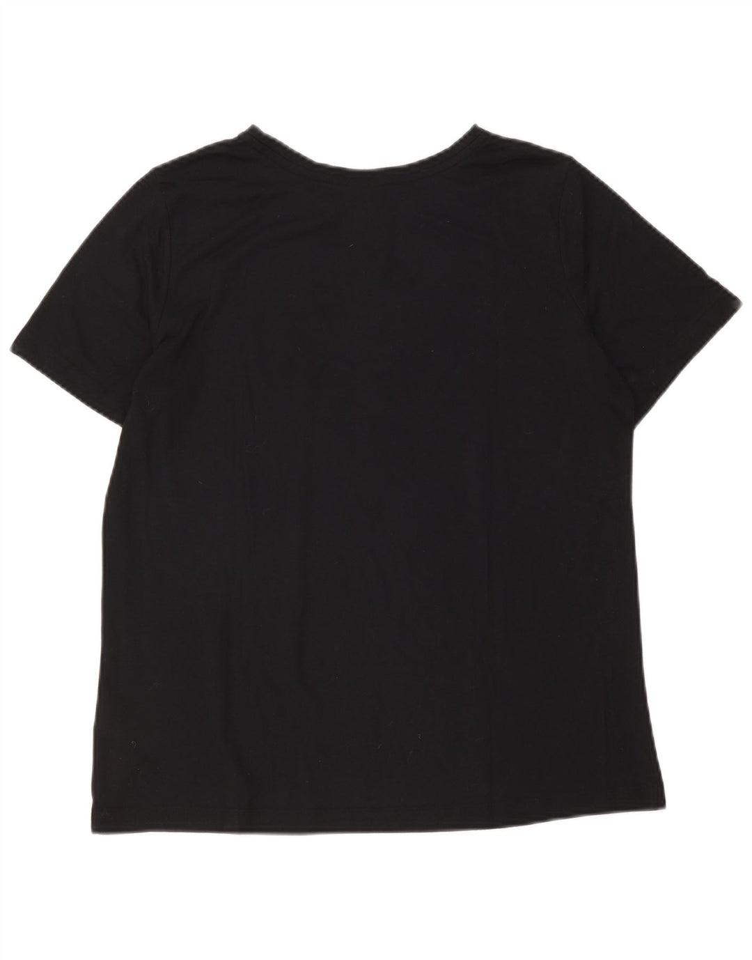 Nike Camiseta gráfica para mujer Top UK 44 Mediano Negro Poliéster