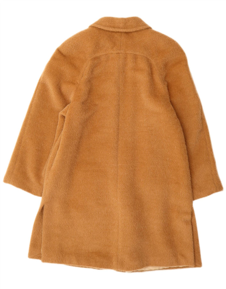 Vintage mujer abrigo Reino Unido 12 Medio Beige