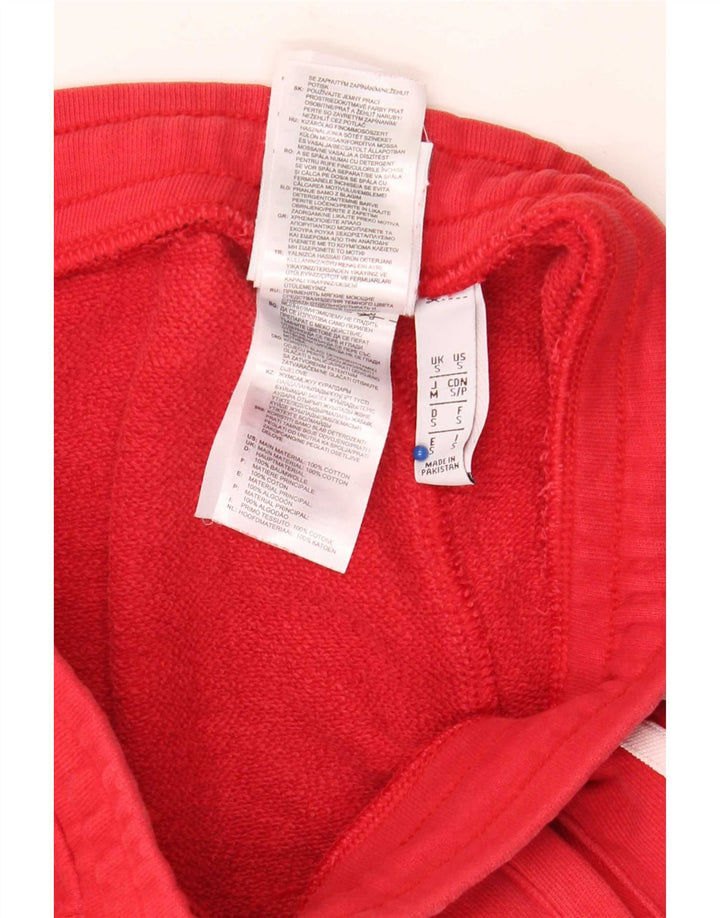 Adidas Hombre Pantalones Cortos Deportivos Pequeño Algodón Rojo