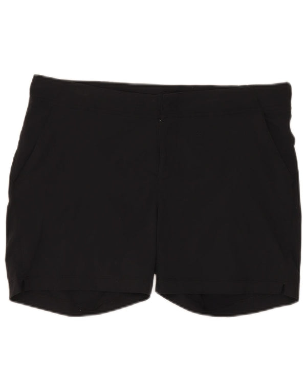 COLUMBIA Pantalones cortos chinos Omni-Shield para mujer US 14 XL W36 Nylon negro