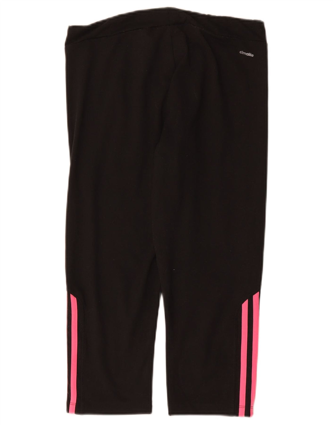 Adidas Mujer Climalite Capri Leggings Reino Unido 12/14 Mediano Negro Poliéster