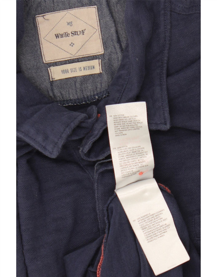 Polo de hombre White Stuff de algodón azul marino mediano
