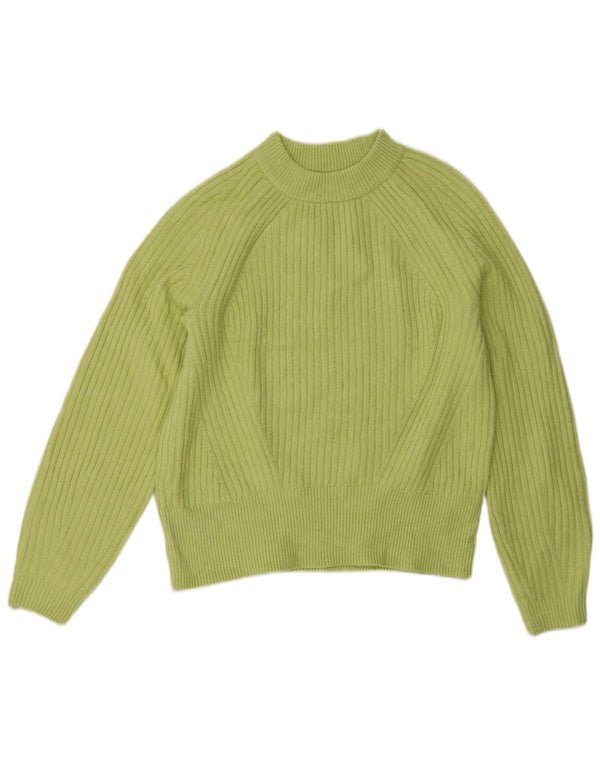 Marks & Spencer Suéter Suelto con Cuello Redondo para Mujer UK 40 Small Verde