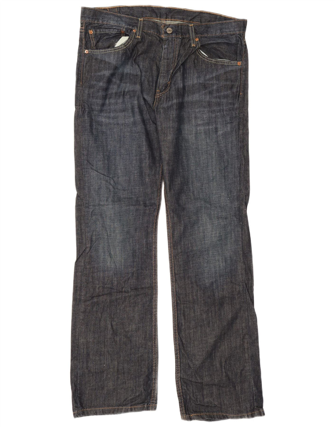 Levi's Hombre 527 Vaqueros Bootcut W36 L32 Algodón Azul Marino