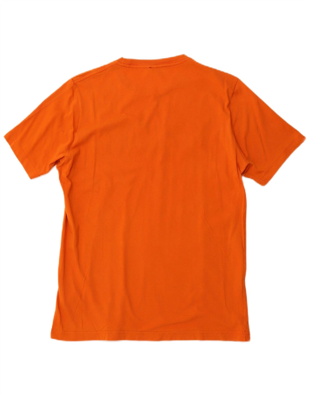 DIESEL Camiseta gráfica para hombre Top de algodón naranja medio