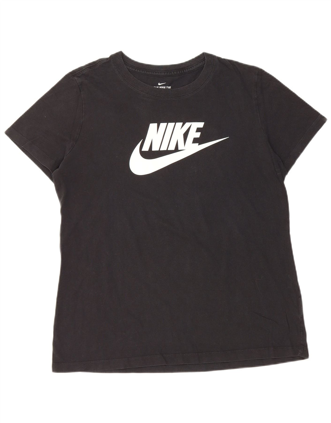 NIKE Camiseta gráfica para mujer, talla 40, talla grande, color negro