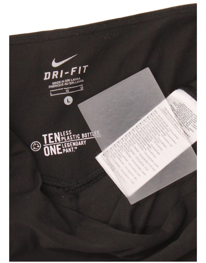 Nike Leggings Dri Fit para mujer UK 46 Grande Poliéster negro