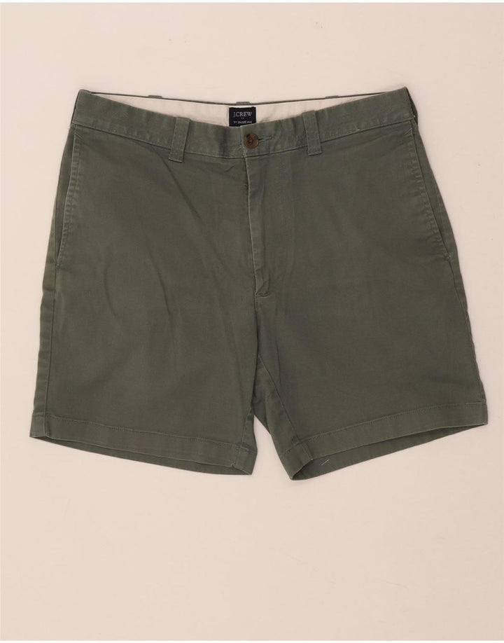 J. Crew Pantalones cortos chinos para hombre W31 Algodón caqui medio