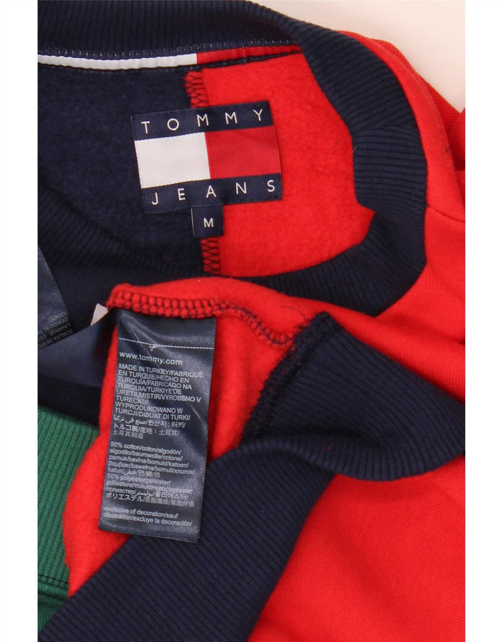 Tommy Hilfiger Sudadera Jumper Medium Multicolor Colourblock Hombre
