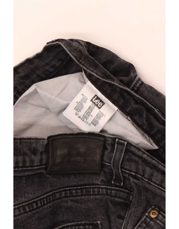 Lee Vaqueros Rectos Brooklyn para Hombre W36 L36 Algodón Negro